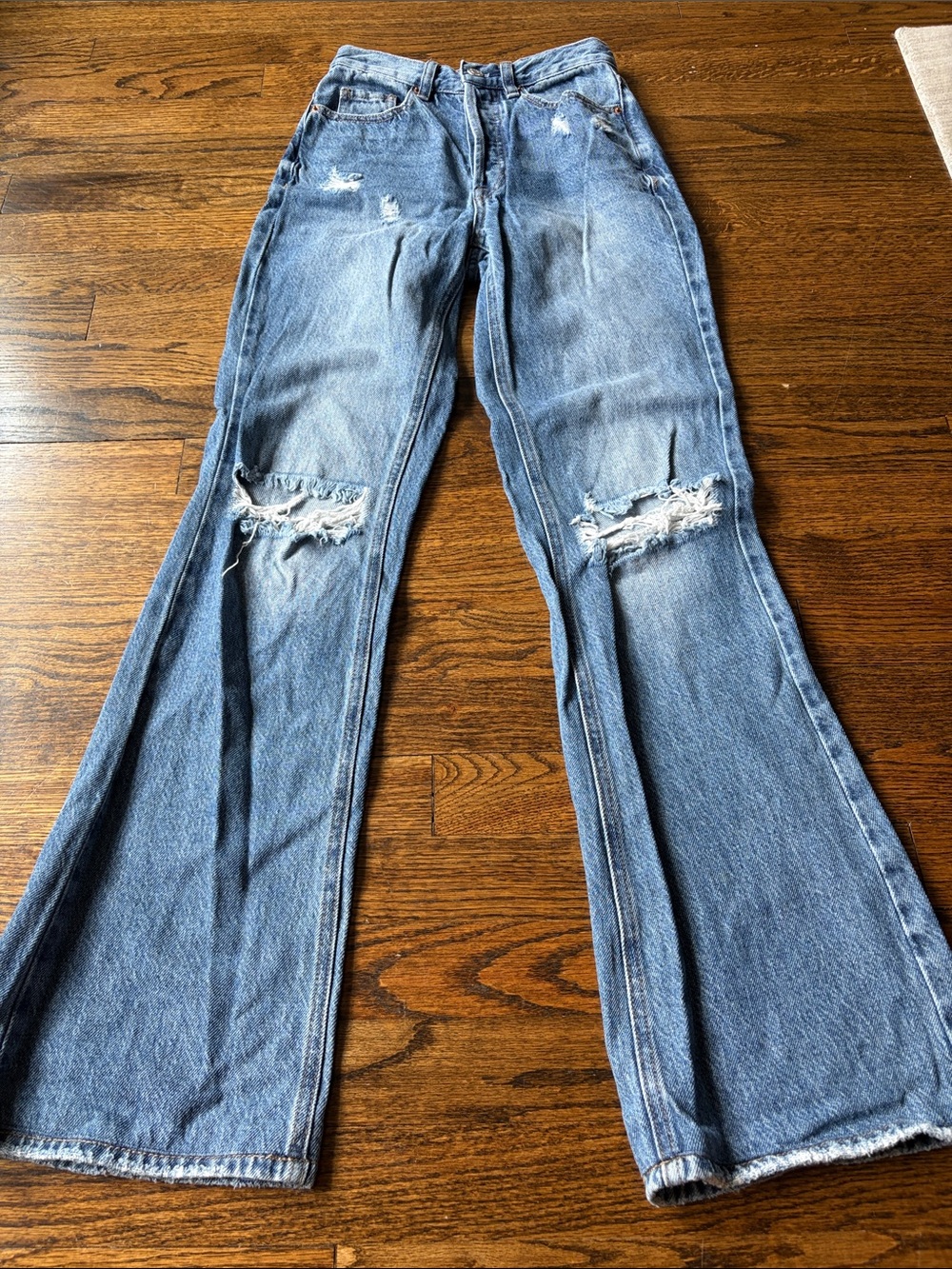 Women’s high rise bootcut jeans
